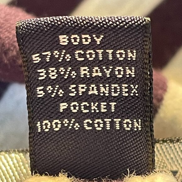 Land's End Cotton Preppy Nautical Sweater Navy & Gray Stripes Size Medium Petite - Picture 13 of 14